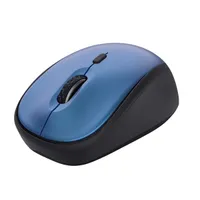 TRUST 24551 Yvi+ kék-fekete kompakt vezeték nélküli egér 800-1600 DPI 2,4 GHz RF USB vevő
