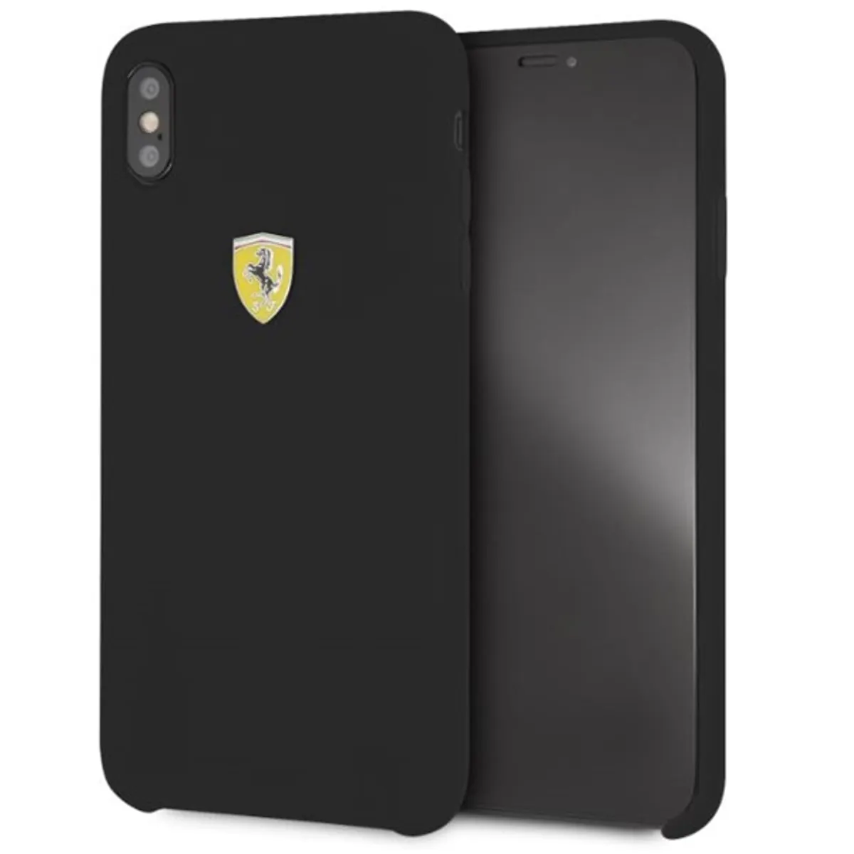 Ferrari FESSIHCI65BK fekete szilikon tok iPhone XS Max #3