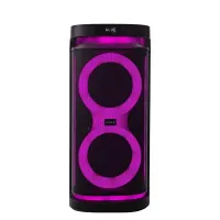 Vivax BS-820 Bluetooth karaoke hangszóró 80 W RMS 7000 mAh 7 óra fény TWS 2x mikrofon és gitár bemenet