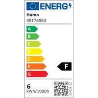 Hama 00176583 E14 rgb led izzó okos wifi 470 lm 6 watt 230 volt 200 fok 25000 h #3