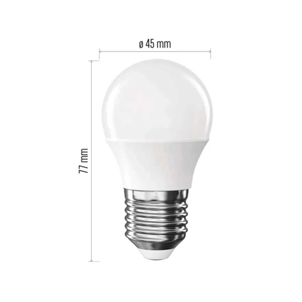 EMOS ZQ6E43 Classic Mini Globe E27 6W 806 lm 4000 K 150 fok SMD LED #4